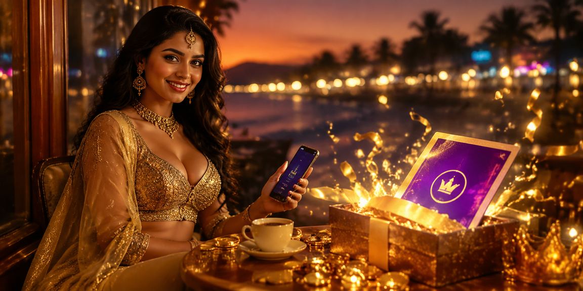 Luxurious VIP bonus atmosphere on Goa beach