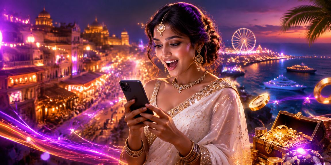 Mobile casino gaming at historic Lucknow Old City