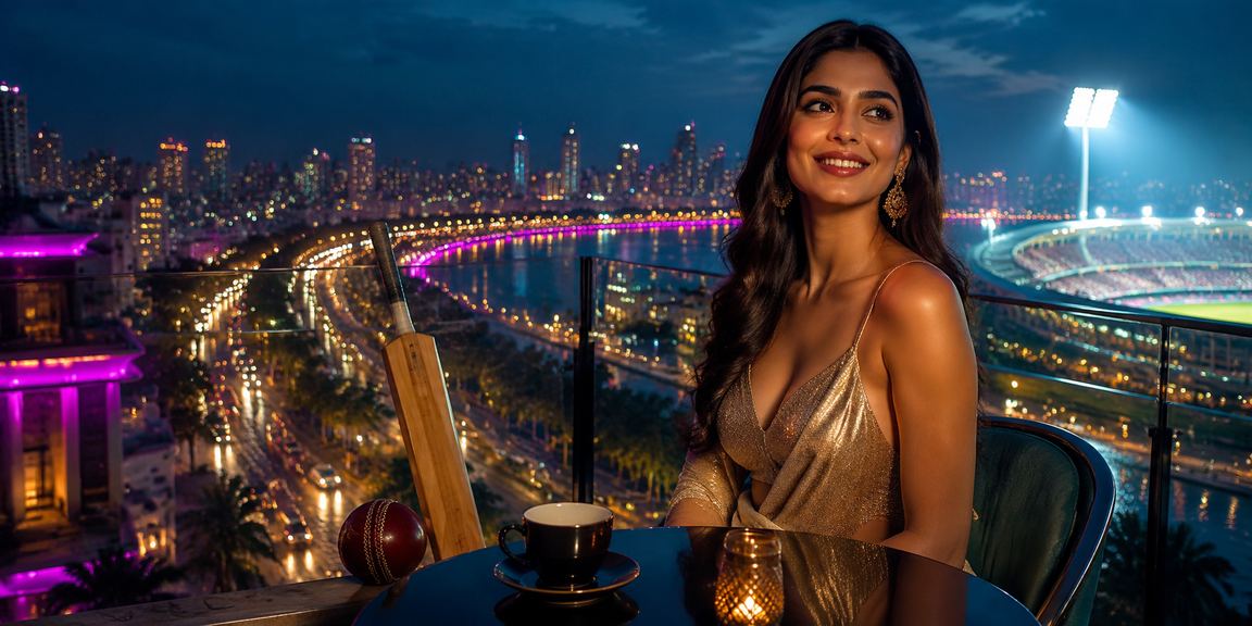 Neon lights illuminate Mumbai city with cricket betting theme
